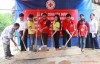 Phối hợp khởi công nhà Chữ thập đỏ