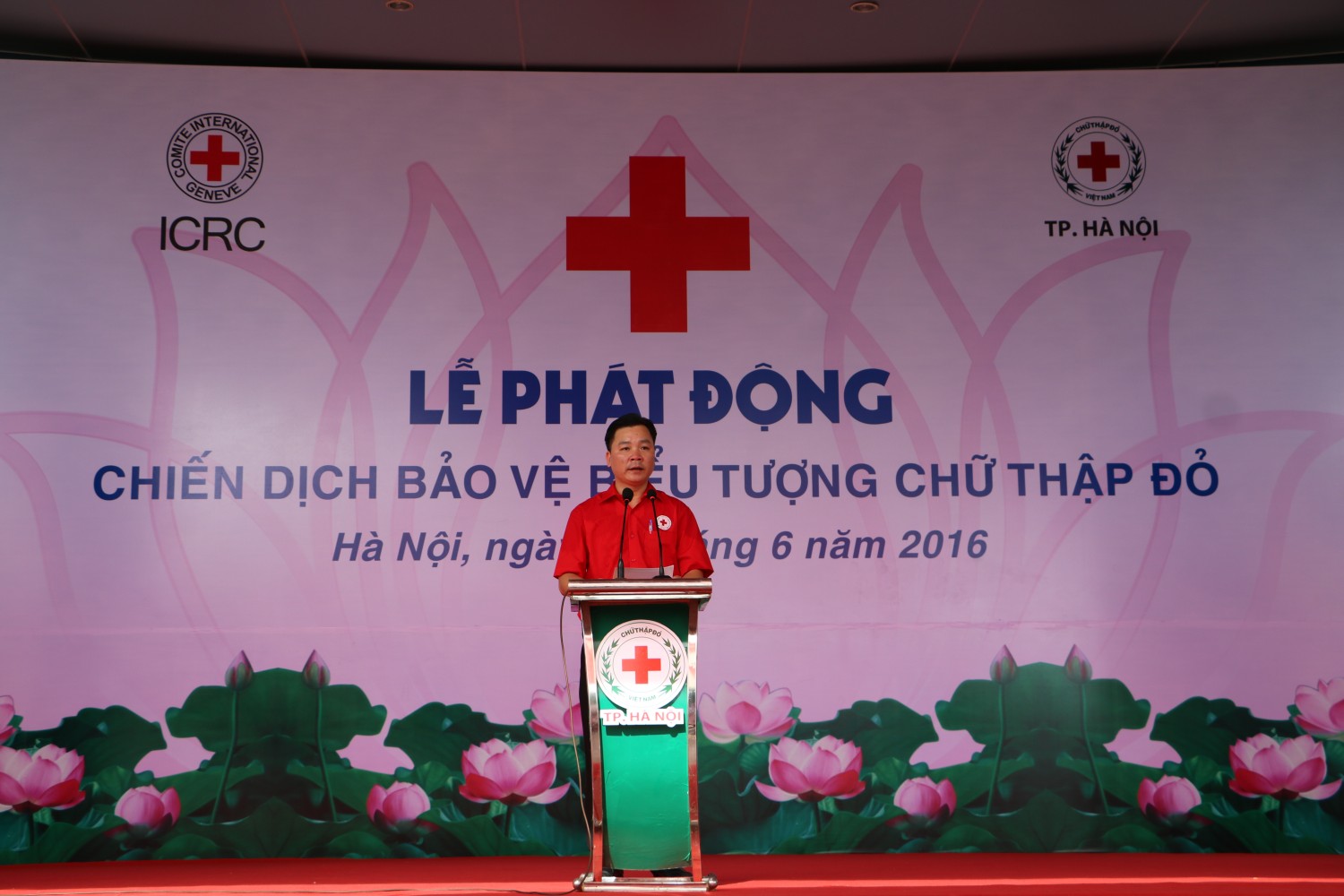 Lễ phát động chiến dịch bảo vệ biểu tượng Chữ thập đỏ