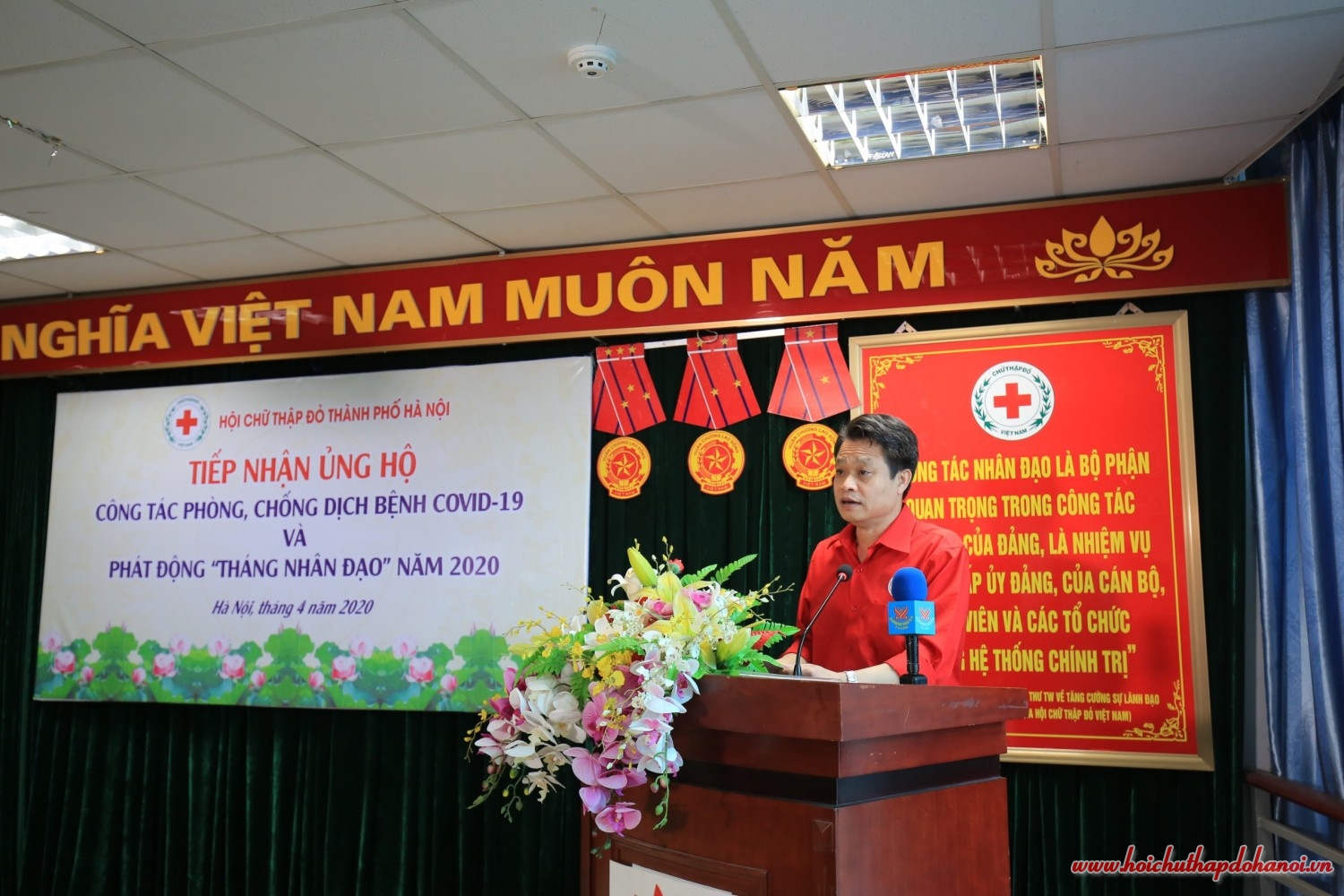 Tiếp nhận ủng hộ ngày 22 4 4
